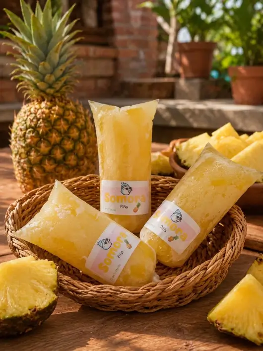 Línea Glaciar: Hielitos de agua y frutas