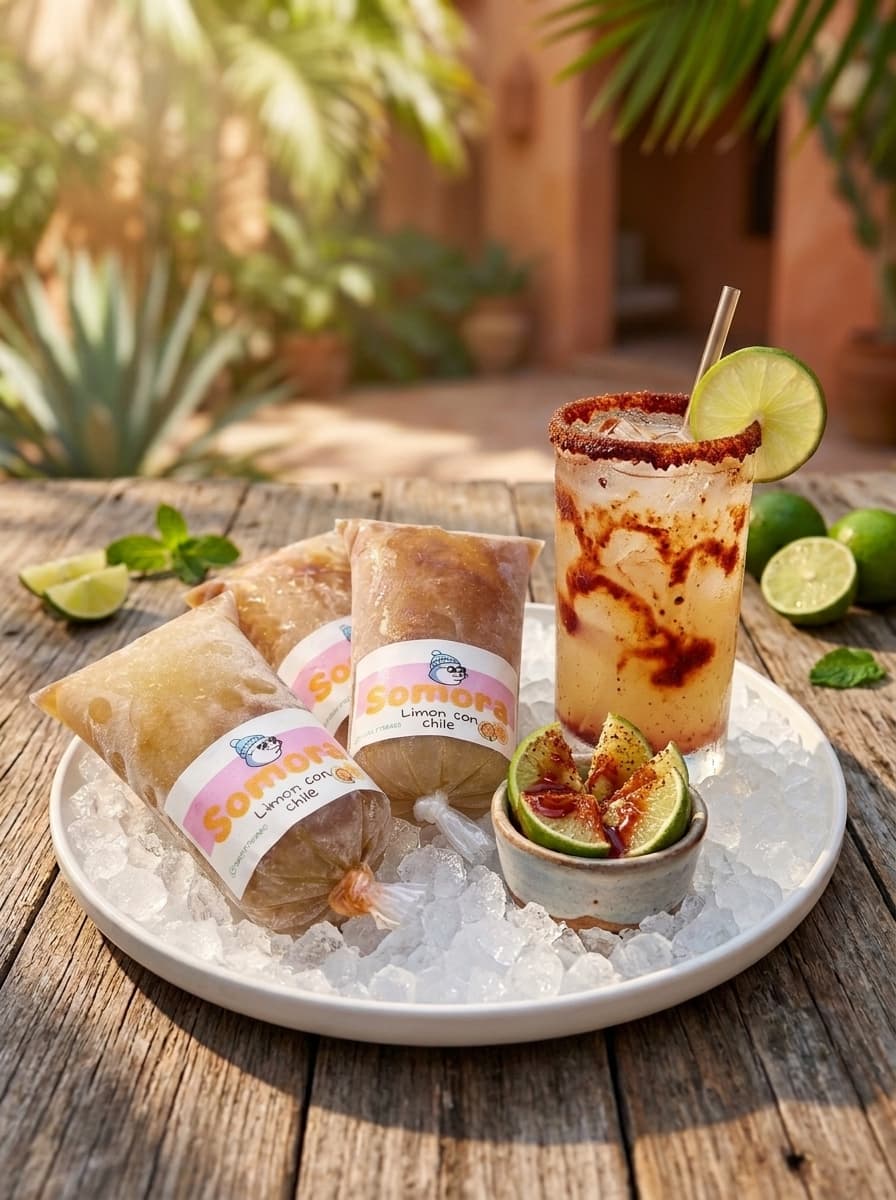 Hielito Limon Con Chile de la línea Glaciar