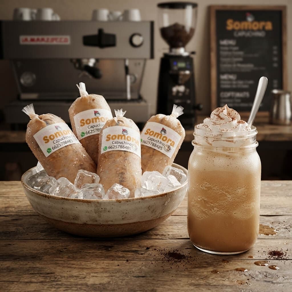 Hielito Capuchino de la línea Delicia