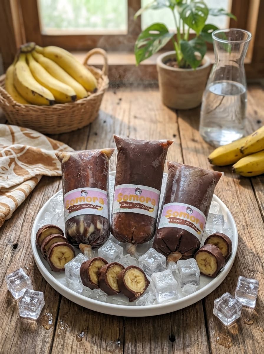 Hielito Chocobanana de la línea Doble Antojo