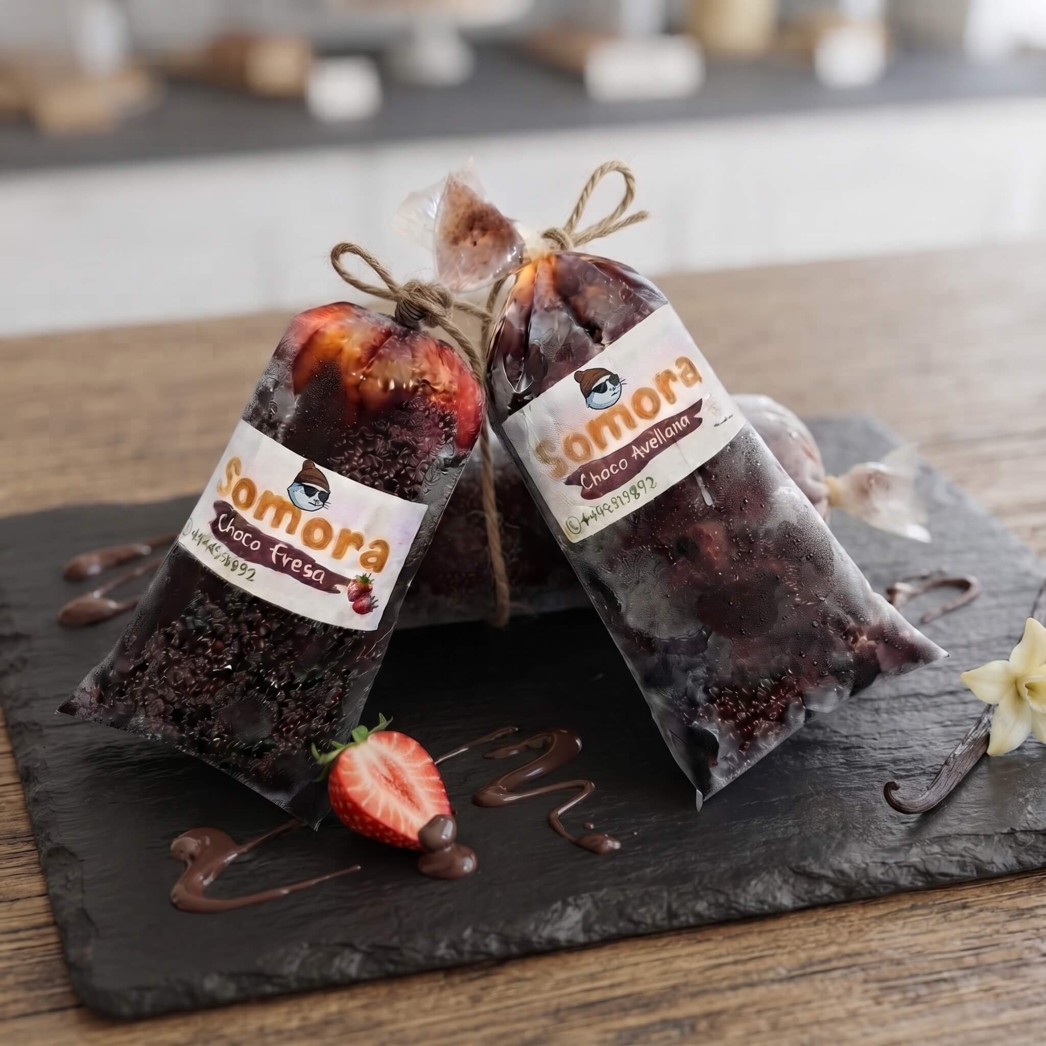 Hielito Chocofresa de la línea Doble Antojo